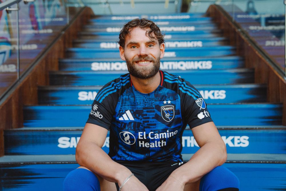Eduard Löwen llega al San Jose Earthquakes. Foto cortesía: San Jose Earthquakes.
