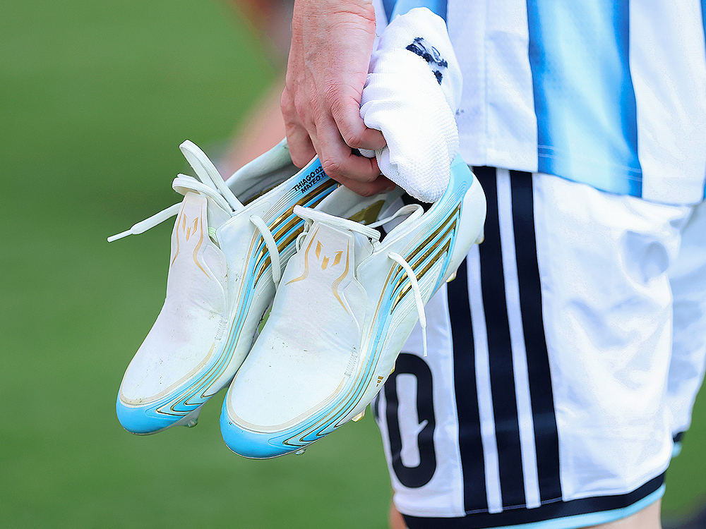 Lionel Messi se despidió de la Selección Argentina. Foto cortesía: AFA.