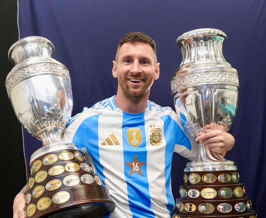 Lionel Messi ganó todo con la Selección Argentina. Foto cortesía: AFA.